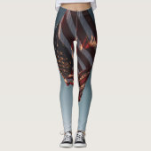 Amerika 76 leggings (Vorderseite)