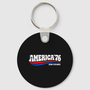 Amerika 76 Retro 250 Jahre 1776 2026 250. Schlüsselanhänger