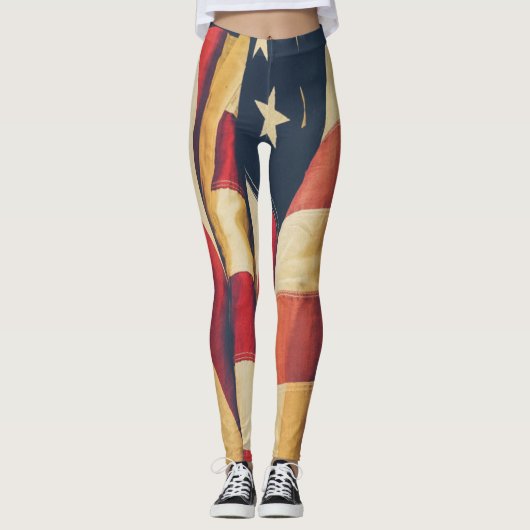 Amerika 89 leggings (Vorderseite)