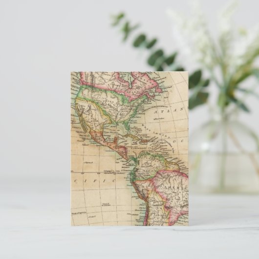 Amerika 8 postkarte (Stehend Vorderseite)