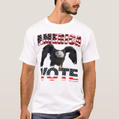 AMERIKA-ABSTIMMUNG T-Shirt (Vorderseite)
