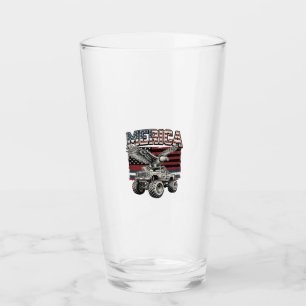 Amerika Adler Monster Truck Vintage Patriotisch Glas