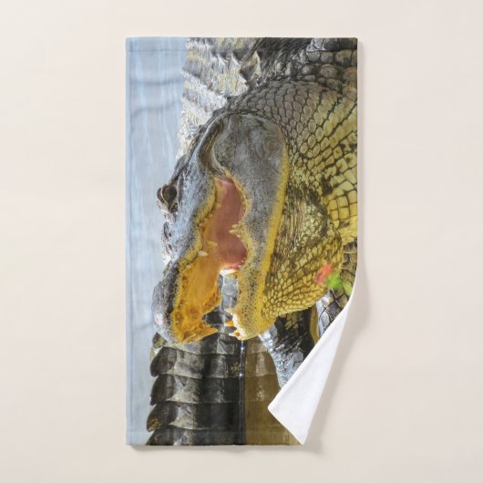 Amerika alligiert die Schließung. Angesicht Badhandtuch Set (Handtuch)