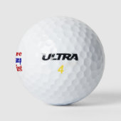 Amerika als Erstes den Sumpf zurückgewinnen Golfball (Logo)