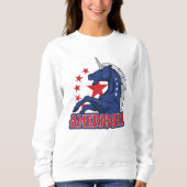 Amerika am 4. Juli Sweatshirt (Vorderseite)