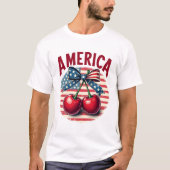 Amerika am 4. Juli T-Shirt (Vorderseite)