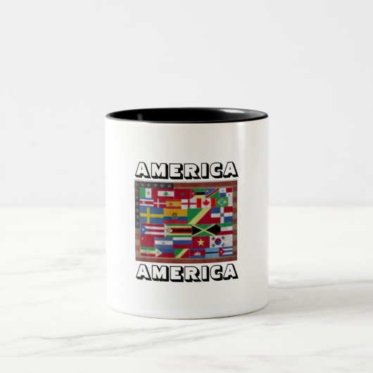AMERIKA AMERIKA Kaffeetasse (Mittel)