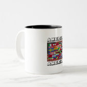 AMERIKA AMERIKA TASSE (Vorderseite Links)