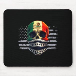Amerika Amerikanische Mexikanische Stolz Flagge Me Mousepad