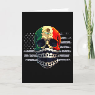 Amerika Amerikanische Mexikanische Stolzflagge Mex Karte