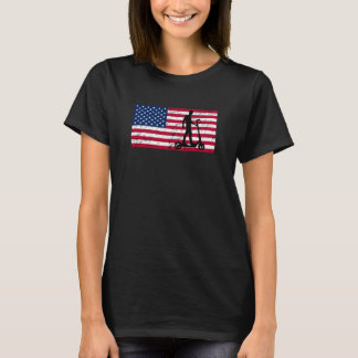 Amerika Amerikanischer E-Roller Elektroroller T-Shirt