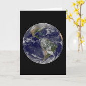 Amerika auf Erden. Karte (Gelbe Blume)