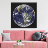 Amerika auf Erden. Leinwanddruck (Insitu (Wohnzimmer))