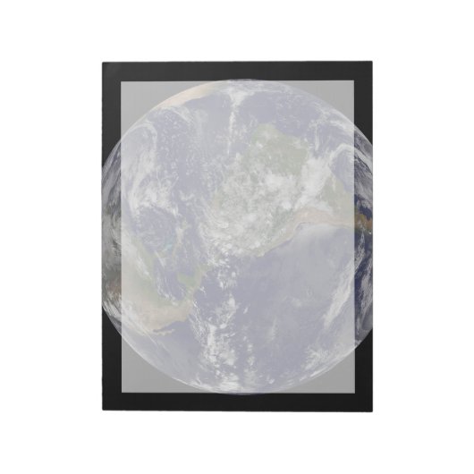 Amerika auf Erden. Notizblock (Rotiert)