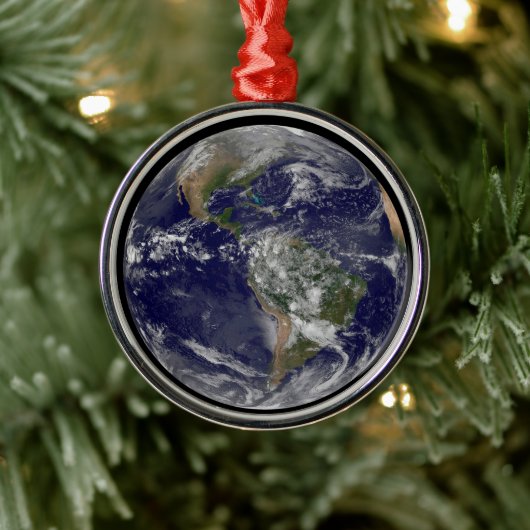 Amerika auf Erden. Ornament Aus Metall (Baum)