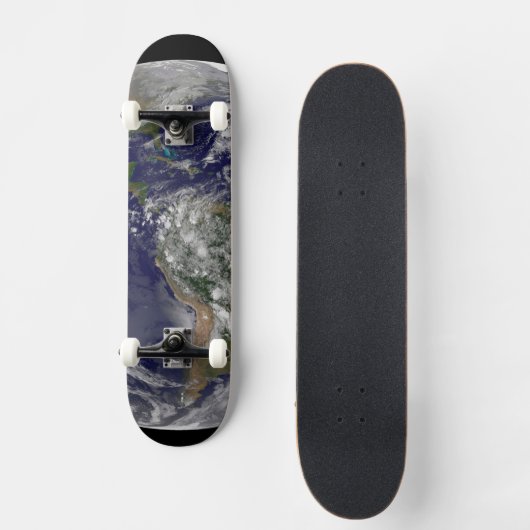 Amerika auf Erden. Skateboard (Vorderseite)