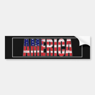 AMERIKA AUTOAUFKLEBER