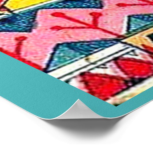 Amerika Backpulver Poster (Ecke)