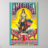 Amerika Backpulver Poster (Vorne)