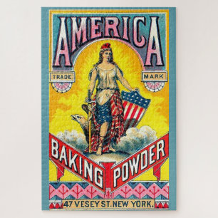 Amerika Backpulver Puzzle