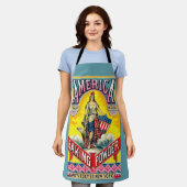 Amerika Backpulver Schürze (Getragen)