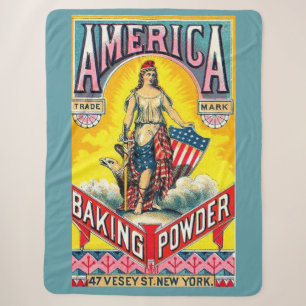 Amerika Backpulver Sherpadecke