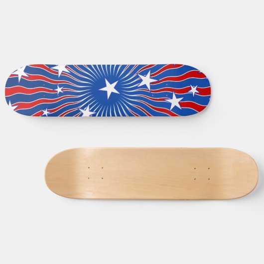 Amerika begrüßt Sie Skateboard (Horizontal)