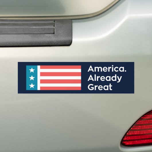 Amerika. Bereits groß Autoaufkleber (Auf Auto)