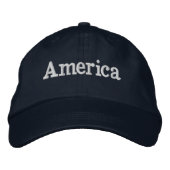 Amerika Bestickte Baseballkappe (Vorderseite)