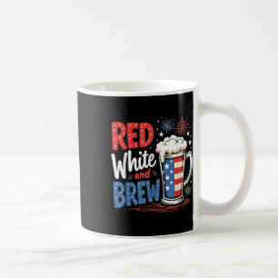 Amerika Bier liebt Rot Weiß und Braut Vierter J Kaffeetasse