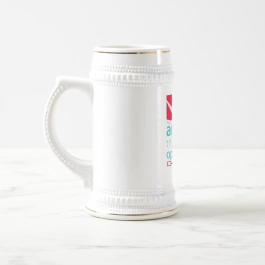 Amerika Bierglas (Links)