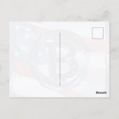 Amerika Bitcoin (Gemälde Nr. 5) Postkarte (Rückseite)