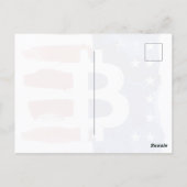 Amerika Bitcoin (Gemälde Nr. 8) Postkarte (Rückseite)