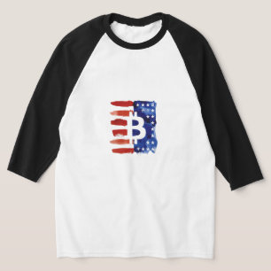Amerika Bitcoin (Gemälde Nr. 8) T-Shirt