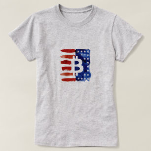 Amerika Bitcoin (Gemälde Nr. 8) T-Shirt