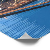 Amerika Boston City Skyline, Boston Ma Us Skyline Poster (Ecke)