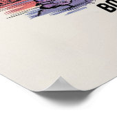 Amerika Boston City Skyline, Boston Ma Us Skyline Poster (Ecke)