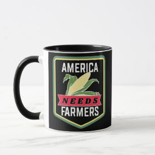 Amerika braucht Bauer T für einen Bauer  Tasse