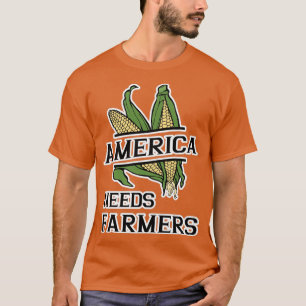 Amerika braucht Bauern, die die Landwirtschaft unt T-Shirt