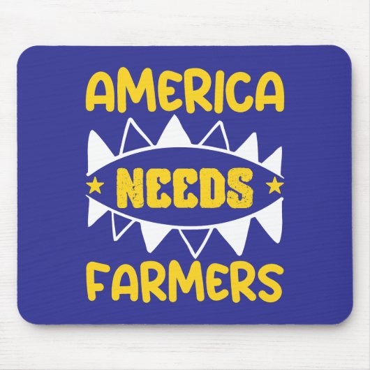 Amerika braucht Bauern Mousepad (Vorne)