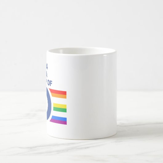 AMERIKA BRAUCHT EINE GROSSE ZAHL JOE (LGBTQ PRIDE) KAFFEETASSE (Mittel)