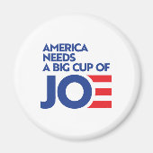 Amerika braucht einen Big Cup mit Joe Magnet (Vorne)