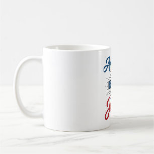 Amerika Braucht Jesus Patriotisches Kreuz-Shirt-De Kaffeetasse