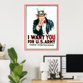 Amerika braucht - Poster (Heimbüro)