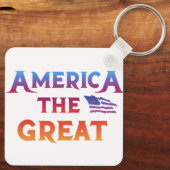 Amerika - das Große Schlüsselanhänger (Rückseite)