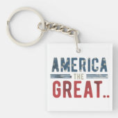 Amerika - das Große Schlüsselanhänger (Vorderseite)