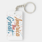 Amerika - das Große Schlüsselanhänger (Rückseite)