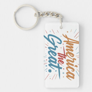 Amerika - das Große Schlüsselanhänger