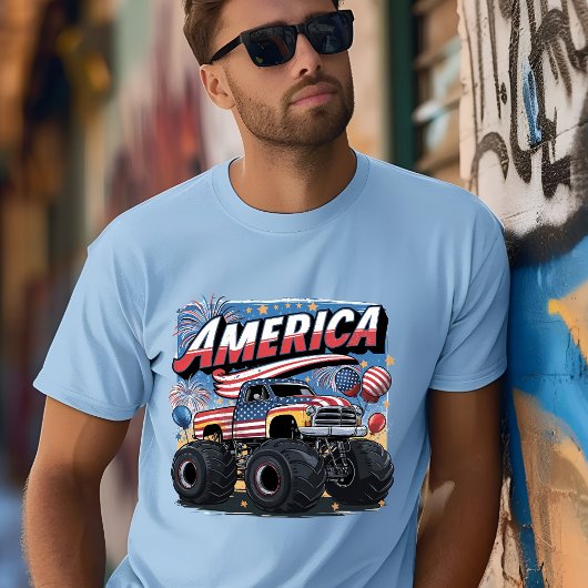 Amerika das Land des freien T - Shirt