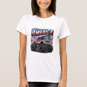 Amerika das Land des freien T - Shirt (Vorderseite)